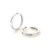 Best Slim Doune Hoops In Silver Hoops