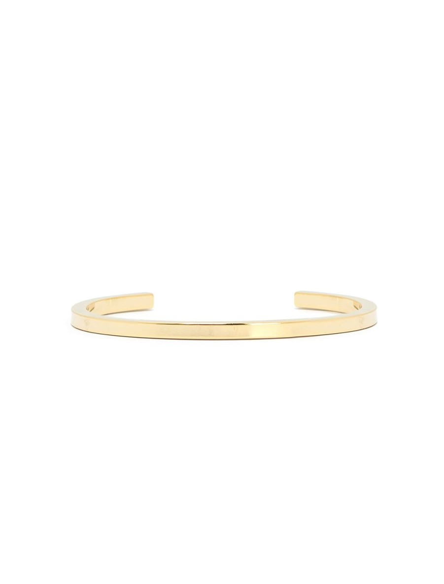 Online Gold Squared Edge Cuff Cuffs