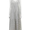 Best Corinne Maxi Dress In Mixed Black And White Stripe Lounge Dresses