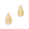 Online Small Puff Teardrop Earrings In Gold Studs