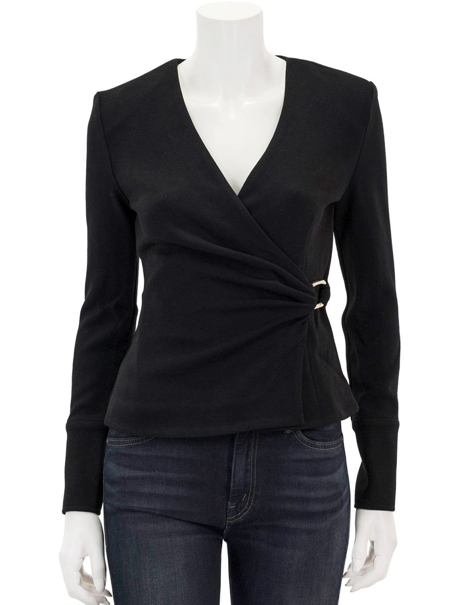 Wholesale Joey Top In Black Blouses