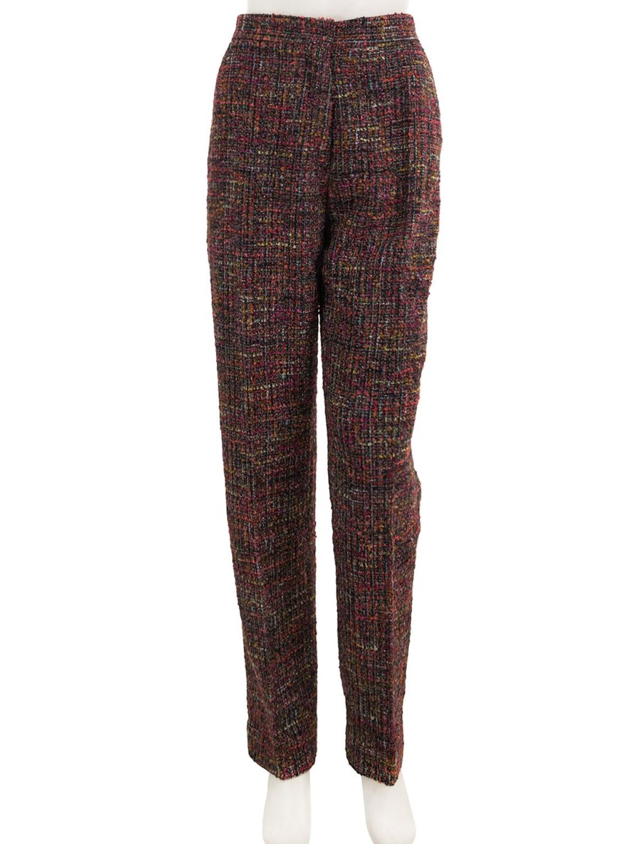 Clearance Maxima Trouser In Motley Tweed Trousers