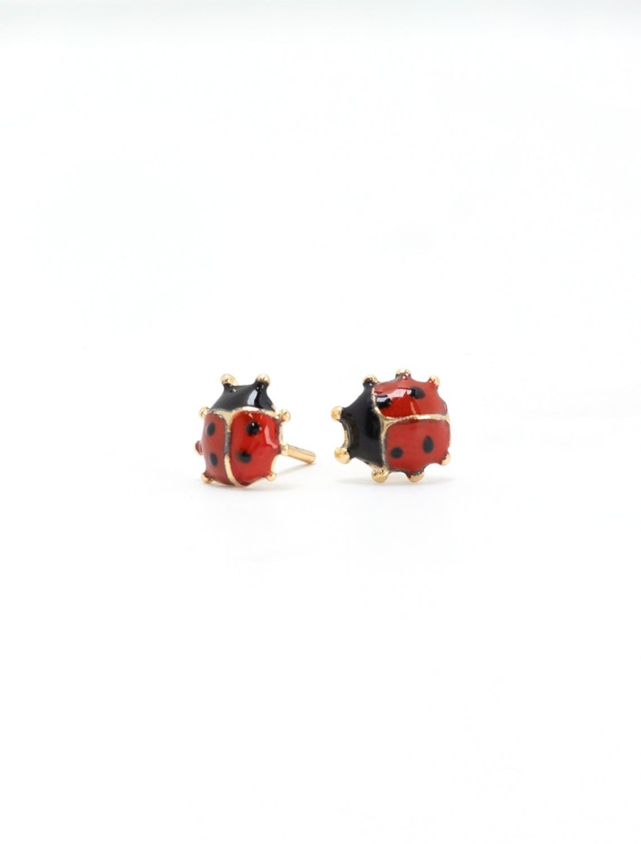 Wholesale Lady Bug Studs Studs