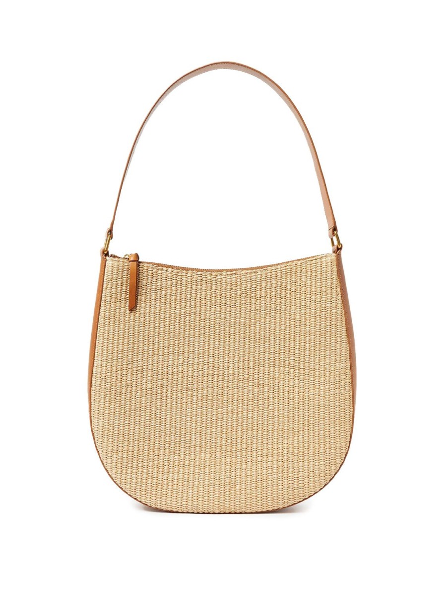 New Bowen Large Hobo In Natural Honey Shoulder Bags