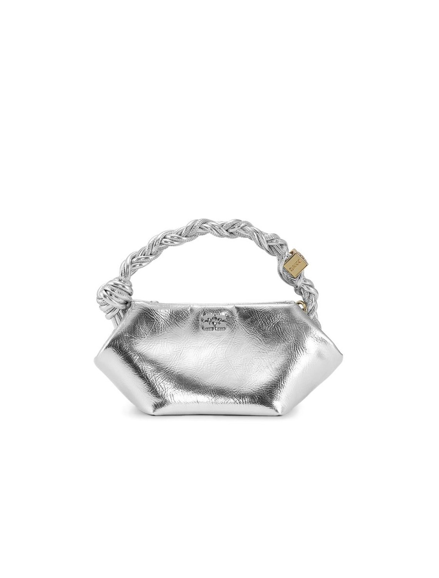 Hot Mini Bou Bag In Silver Event/Night-Out Bags