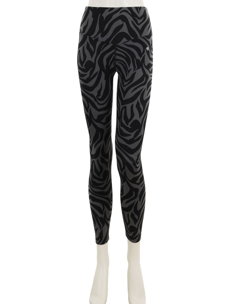 Clearance Blake Legging In Zebra Print Lounge Bottoms + Sweatpants