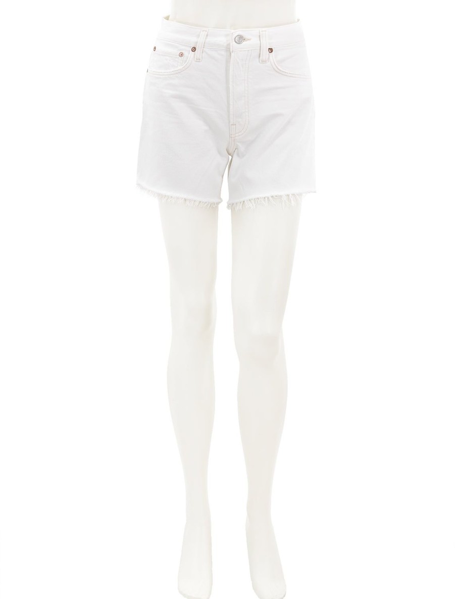 New Parker Long Short In Panna Cotta Jean Shorts