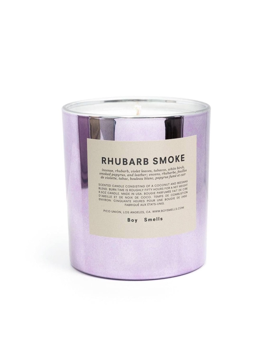 New Rhubarb Smoke Candles