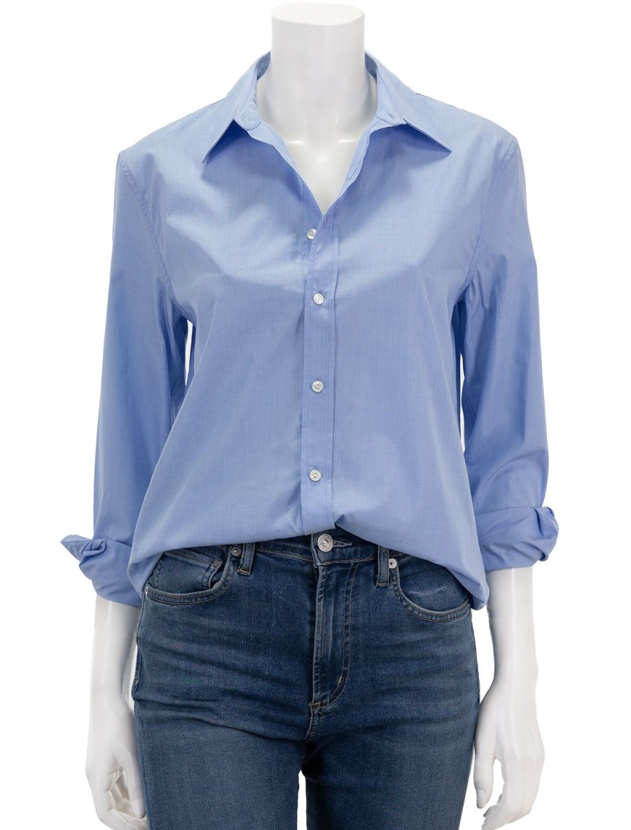 Hot Raphael Classic Shirt In Light Blue Buttondowns + Shirts