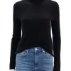 Hot Lori Turtleneck In Black Turtleneck + Mock Neck