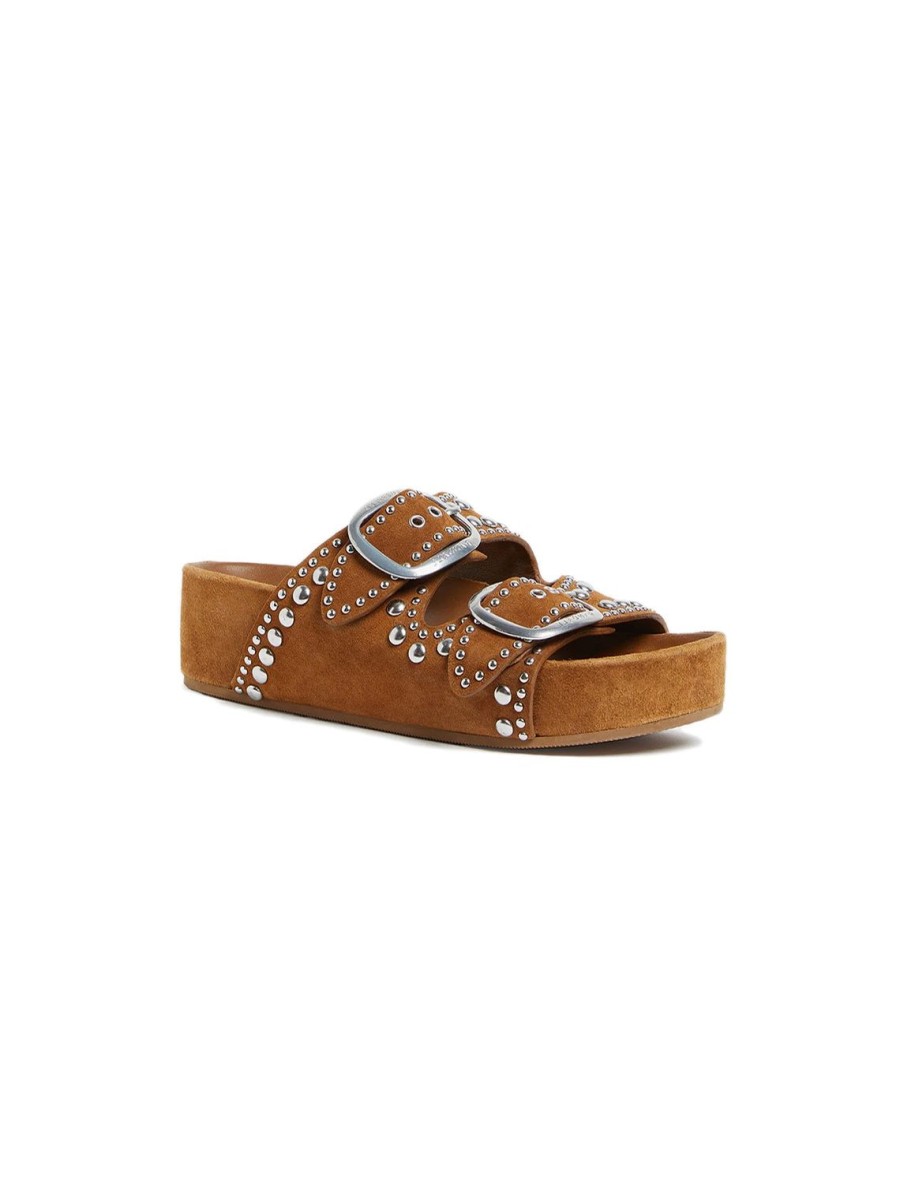 Clearance Jack Two Band Sandal With Studs Flats + Sneakers