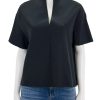 Hot Amigoni Top In Black Blouses