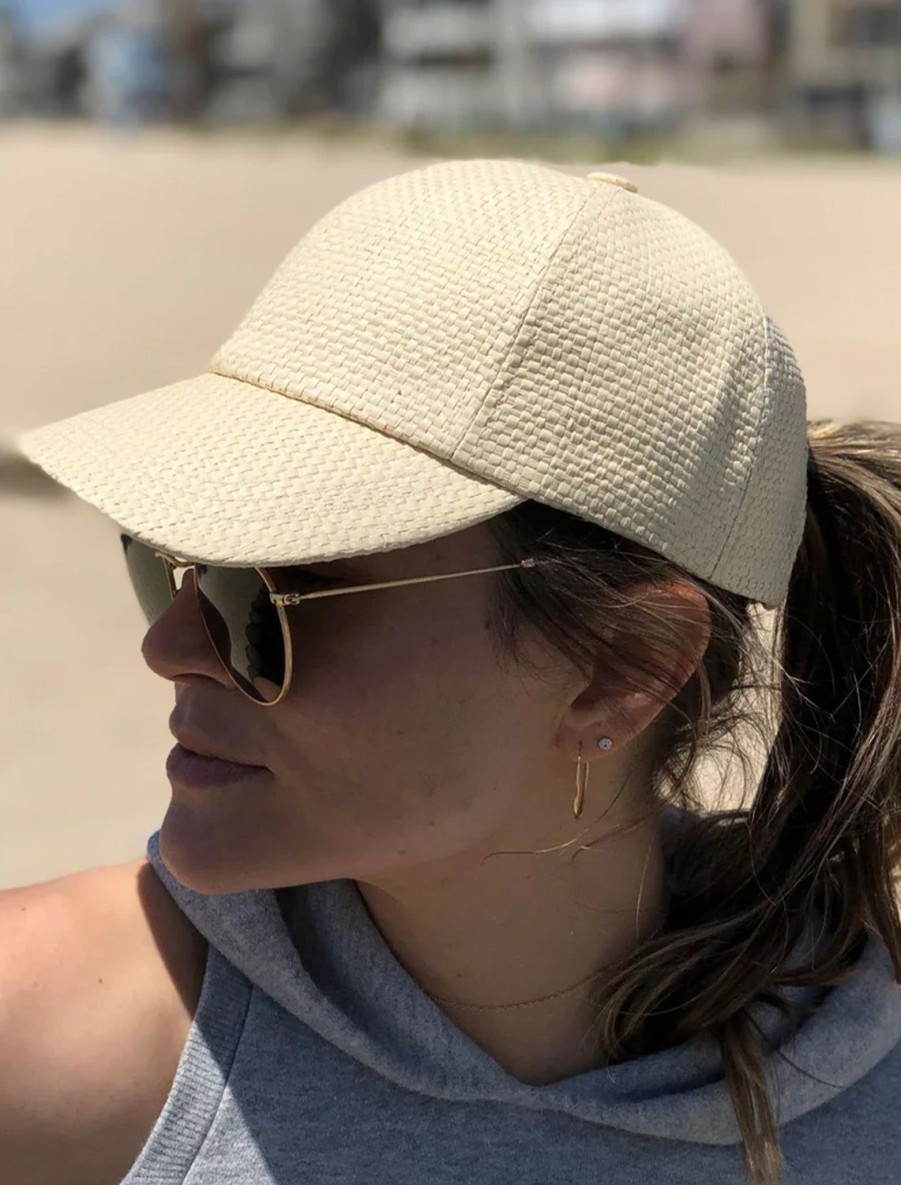 Hot Beach Cap In Natural Hats