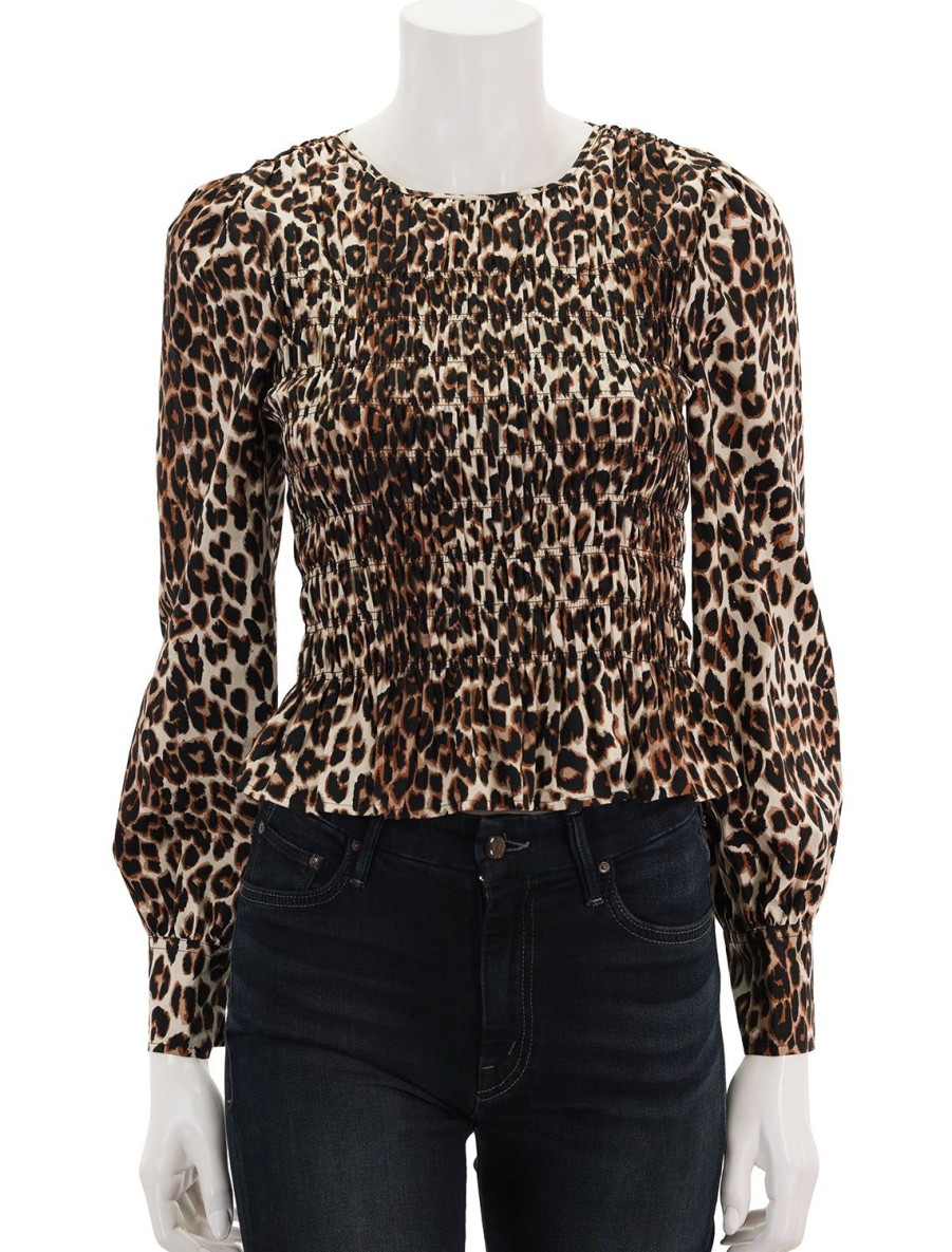 New Tabi Top In Cheetah Blouses