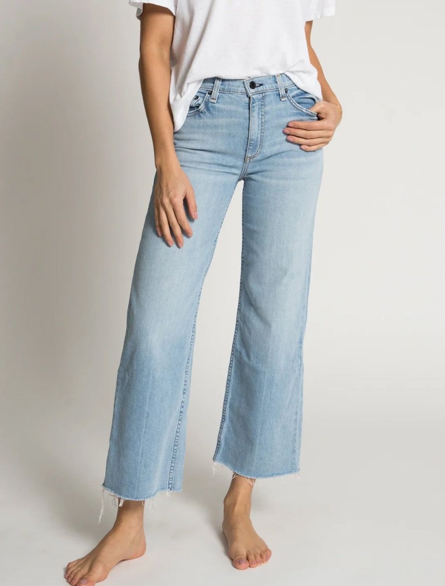 Online Crop Wide Leg In Zuma Ankle + Cropped