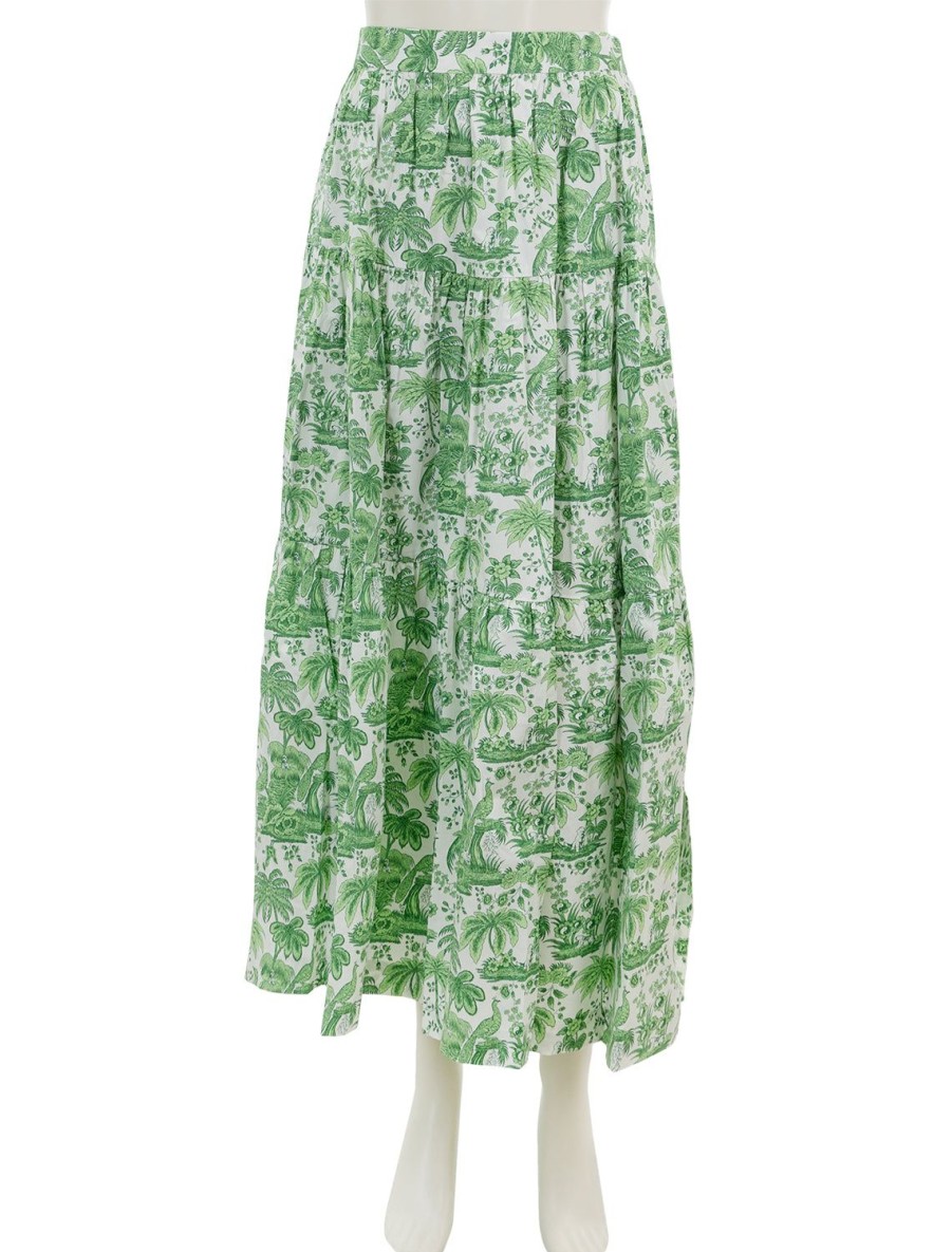 Best Sea Skirt In Clover Toile Skirts