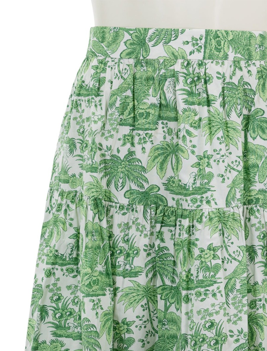 Best Sea Skirt In Clover Toile Skirts