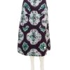 Hot Aveline Tie Dye Print Skirt In Teal Skirts