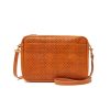 Best Marisol In Cuoio Lightweight Checker Perf Crossbody