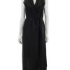 Hot Cristy Vneck Dress In Noir Occasion Dresses