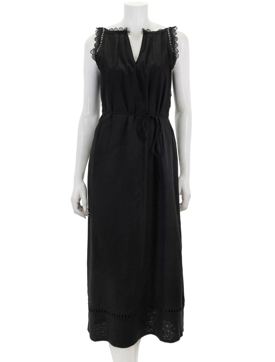 Hot Cristy Vneck Dress In Noir Occasion Dresses