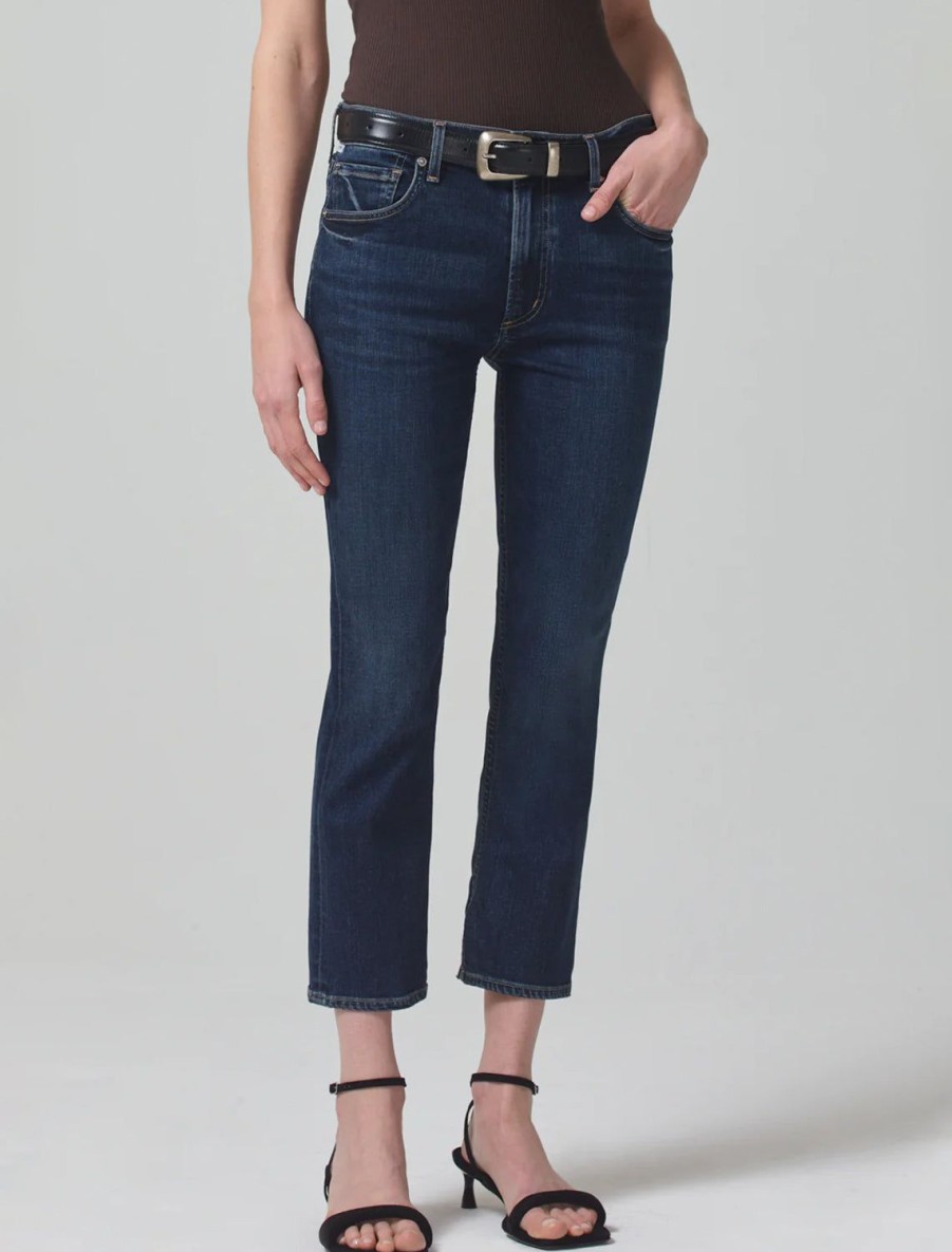 Clearance Isola Straight Crop In Courtland Ankle + Cropped