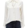 New Fia Blouse In Ivory Buttondowns + Shirts