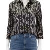 Best Dani In Black Geo Chain Buttondowns + Shirts