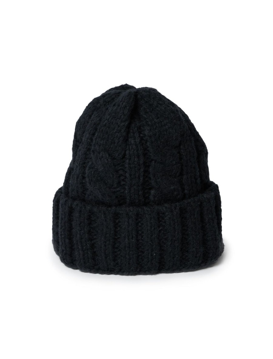 Wholesale Fisherman Beanie In Black Hats