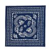 Hot Floral Bandana - Navy Scarves