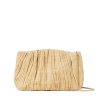 Wholesale Brit Flat Pleated Pouch In Natural Event/Night-Out Bags