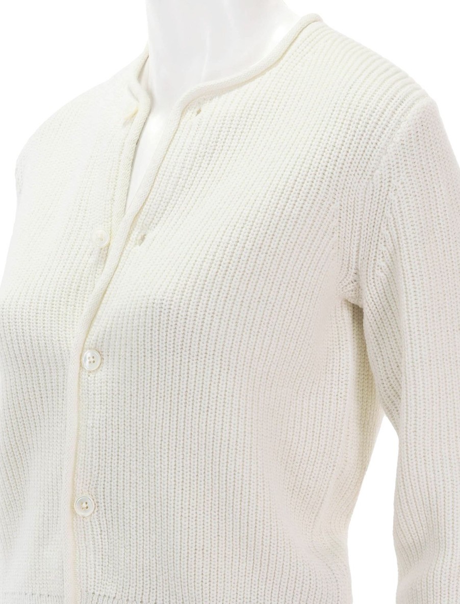 Clearance Eldridge Cardigan In Off-White Cardigans