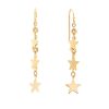 Hot Nova Earring In Gold Drops