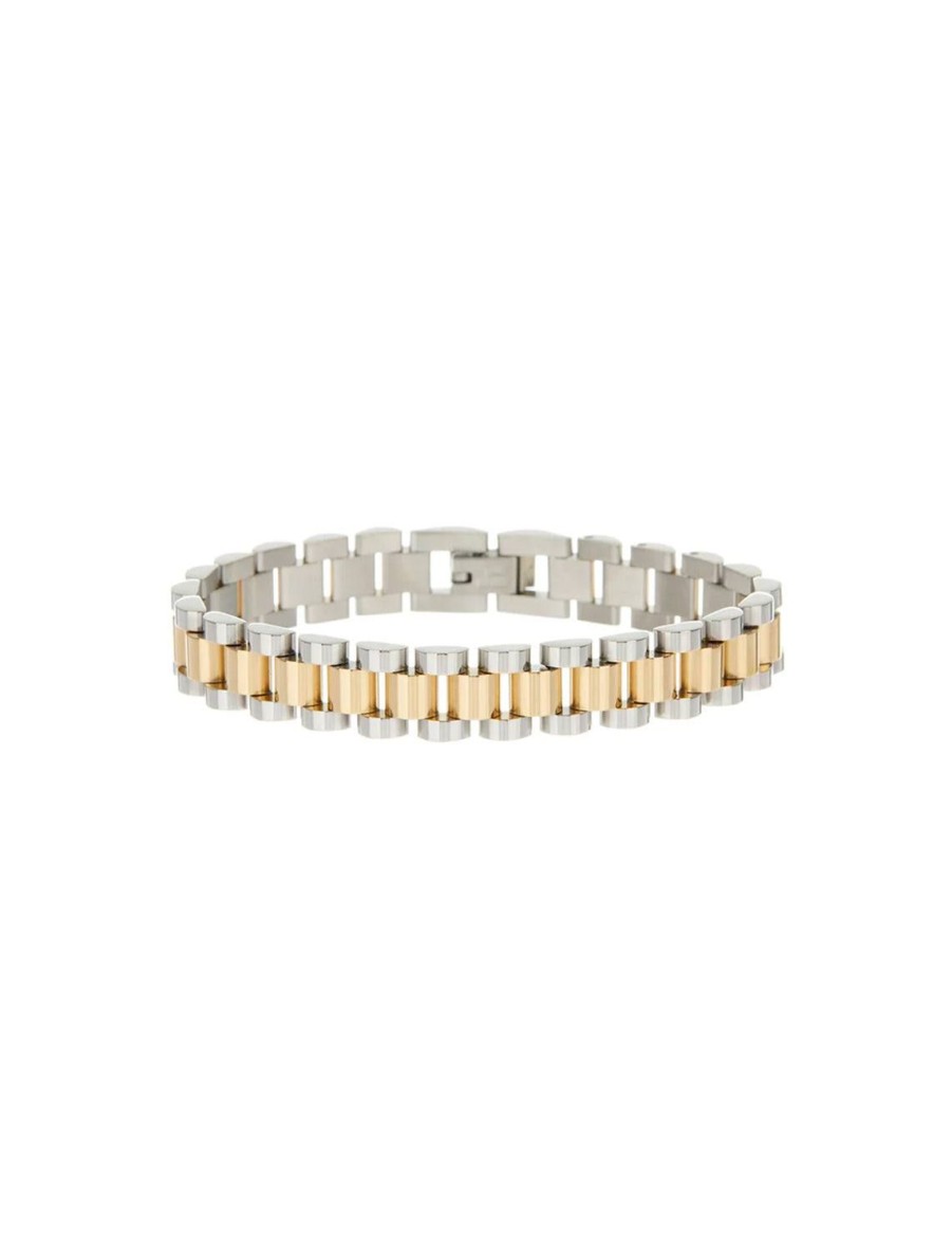 Best Two-Toned Timepiece Bracelet Statement