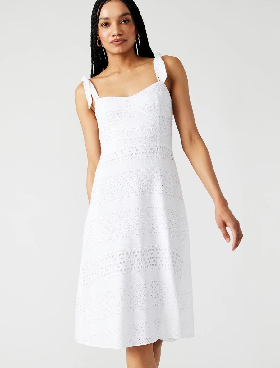 Wholesale Carlynn Dress In White Occasion Dresses