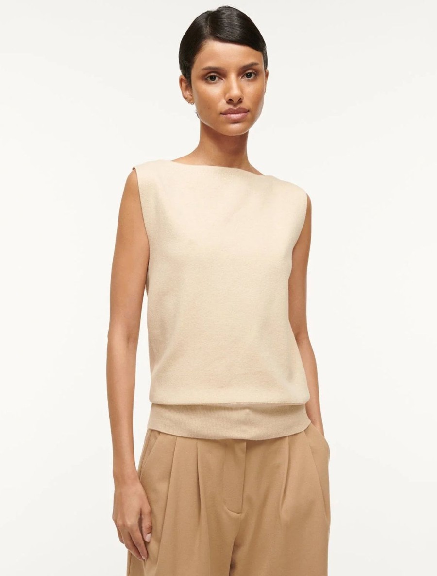 Clearance Rocki Sweater In Camel Sweatshirts + Hoodies