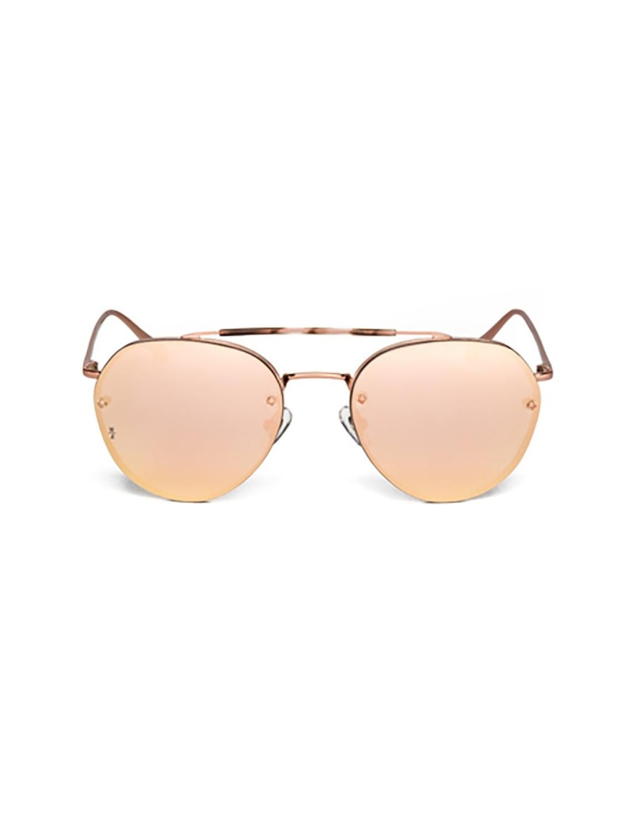 Hot Victorville In Rose Gold Sunglasses