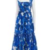 Clearance Claire Dress In Floral Garden Blue Day To Night Dresses