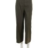 Clearance Relax Straight Pullon Trouser In Olive Pants