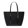 New Cabas L Tote In Noir Shoulder Bags