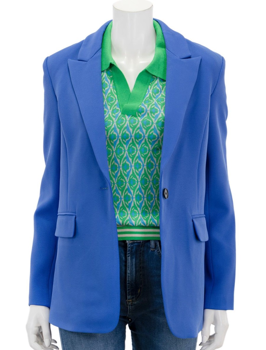 Clearance Gia Blazer In French Blue Blazers