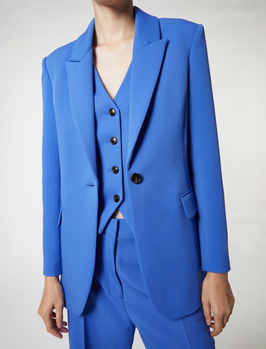 Clearance Gia Blazer In French Blue Blazers