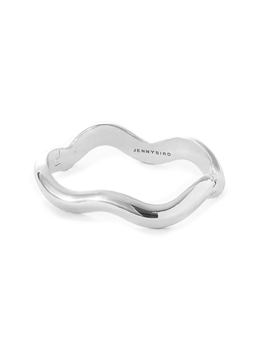 Best Ola Bangle In Silver Statement