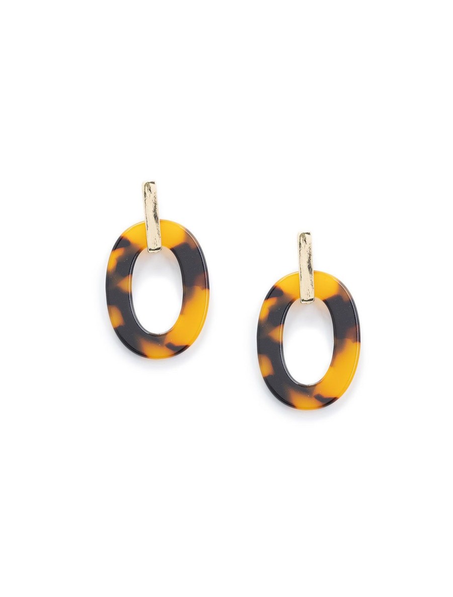 Best Tortoise Oval Link Hoops Hoops