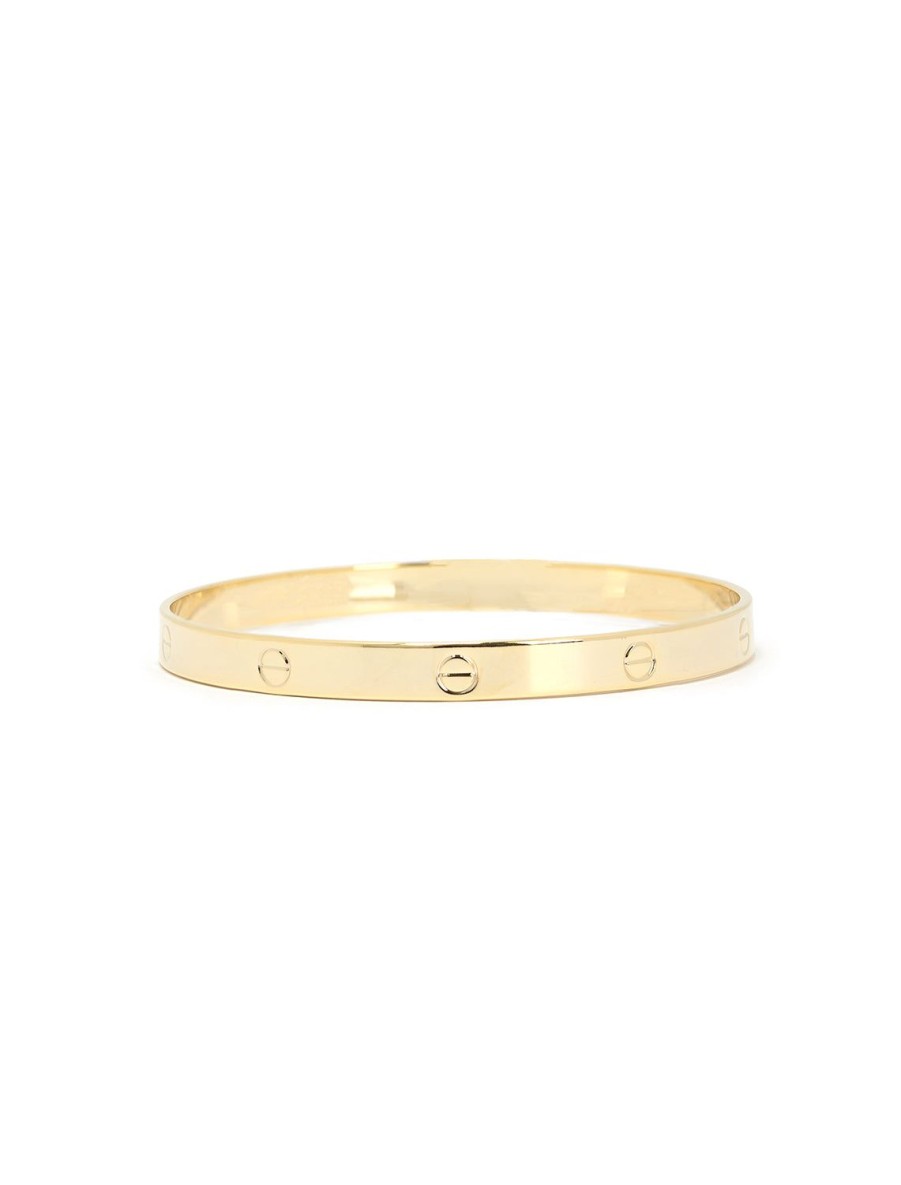 Clearance Gold Screw Accent Bangle Bangles