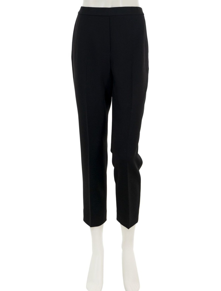 Hot Treeca Pull On Pant In Admiral Crepe Black Pants