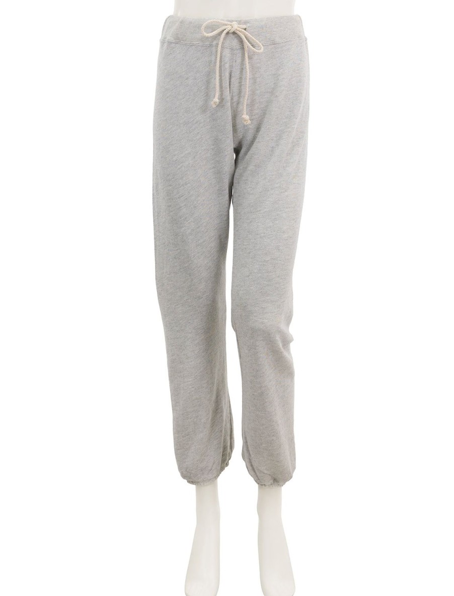 Wholesale Toni Jogger In Heather Grey Lounge Bottoms + Sweatpants