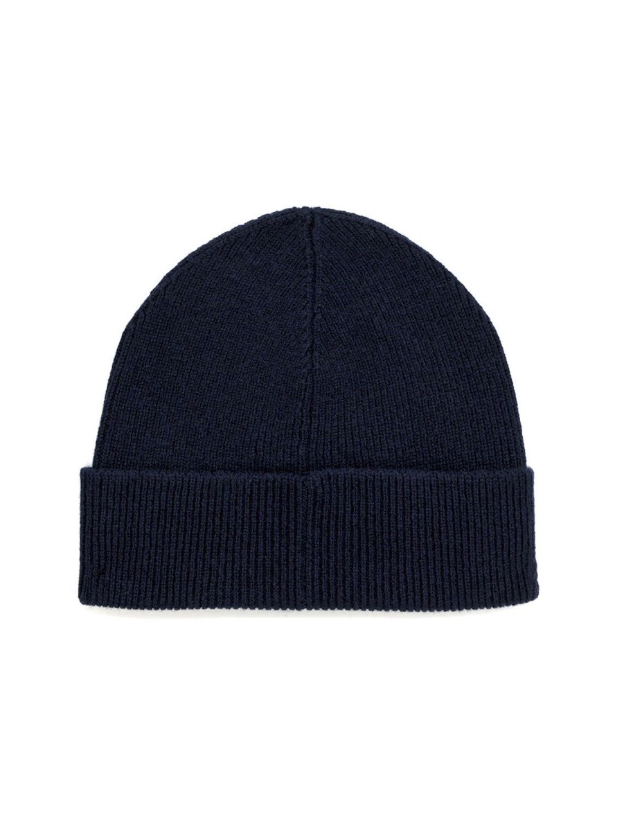 Best Ribbed Turnback Hat In Navy Hats