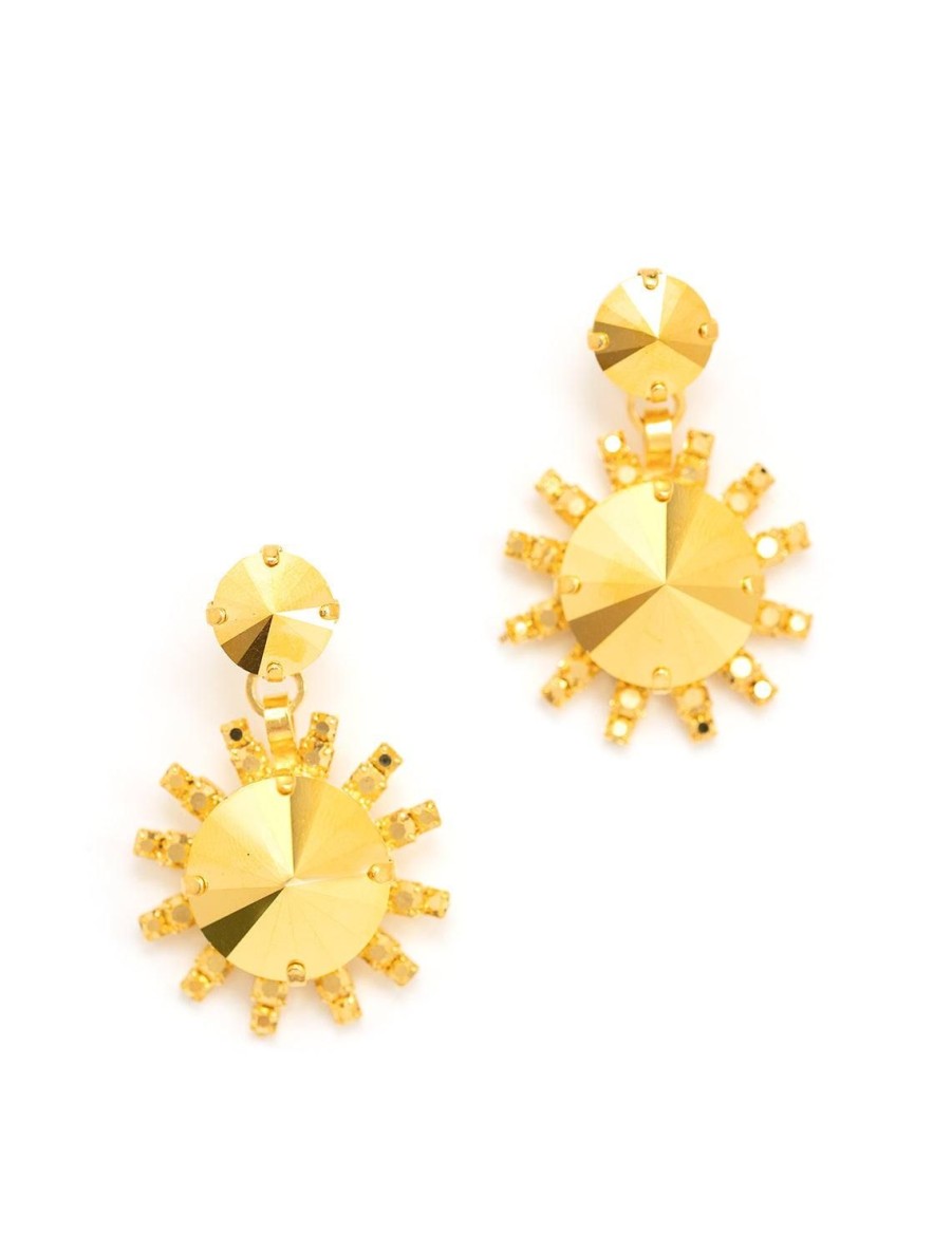 New Roscoe Earrings In Gold Drops