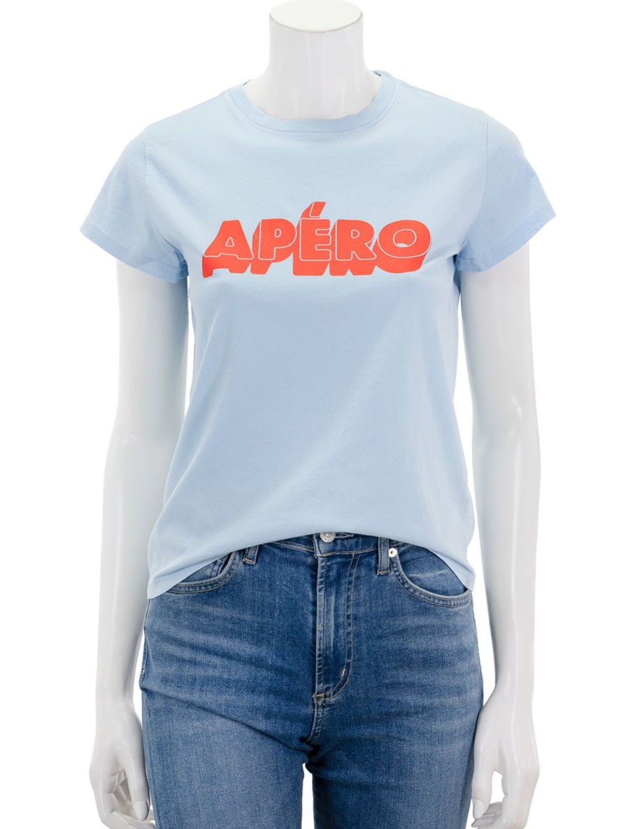 New Apero Light Blue Classic Tee Tees